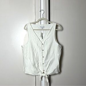 NWT Madewell tie tank top